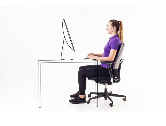 girl in chair